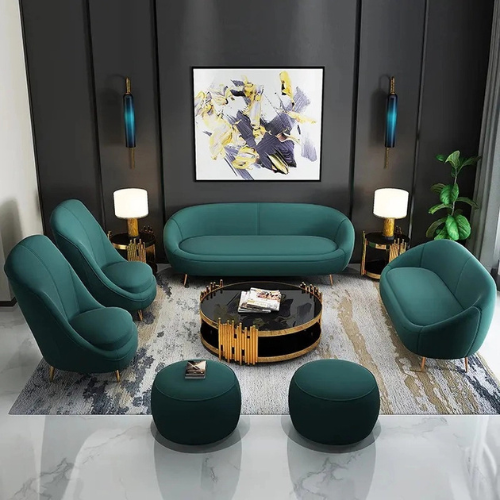 Industrial-Style Accent Chair